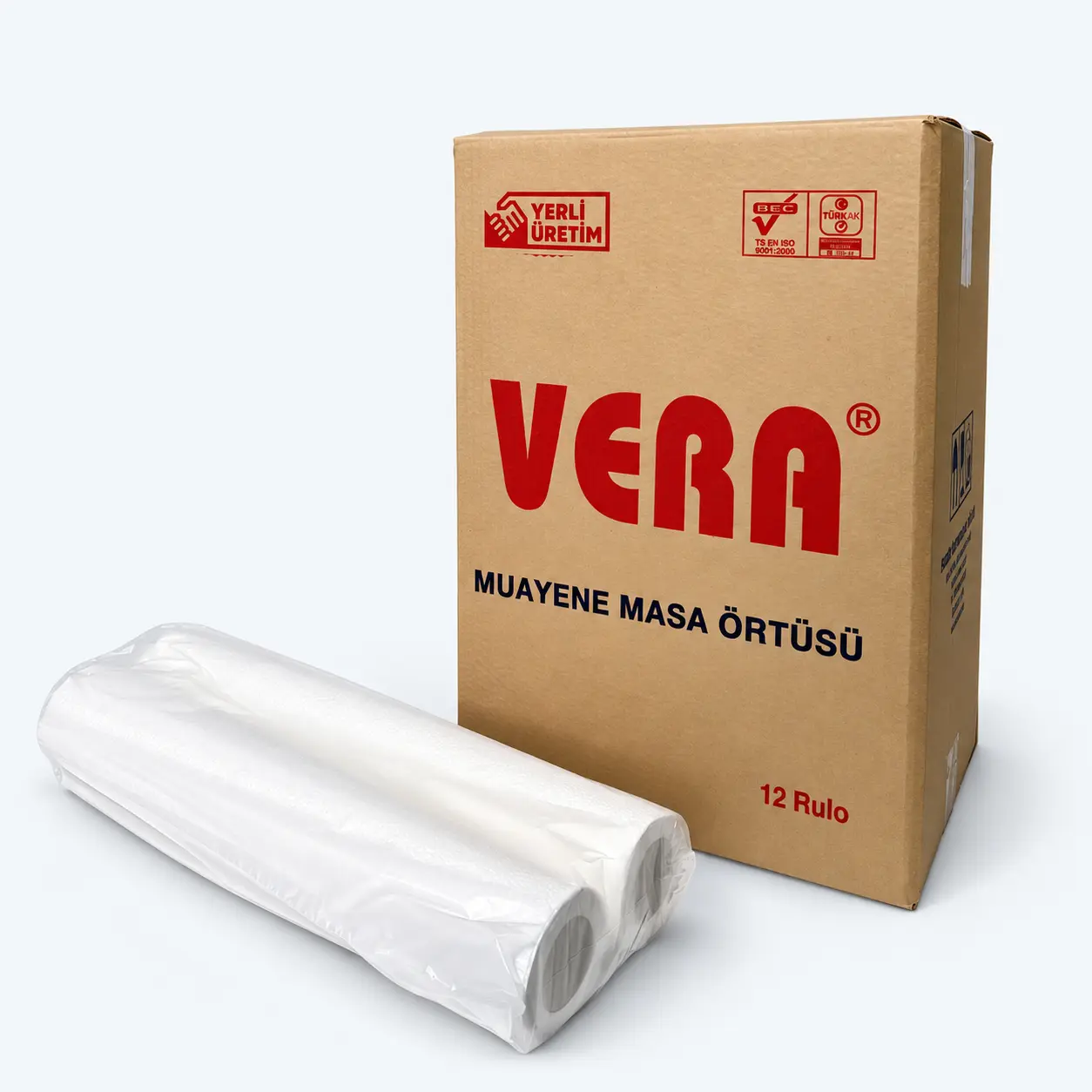 VERA Two-Ply Paper Couch Roll